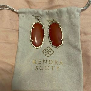 Kendra Scott Burnt Orange/Brown Earrings